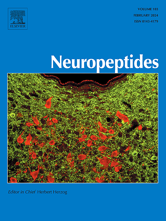 Go to journal home page - Neuropeptides